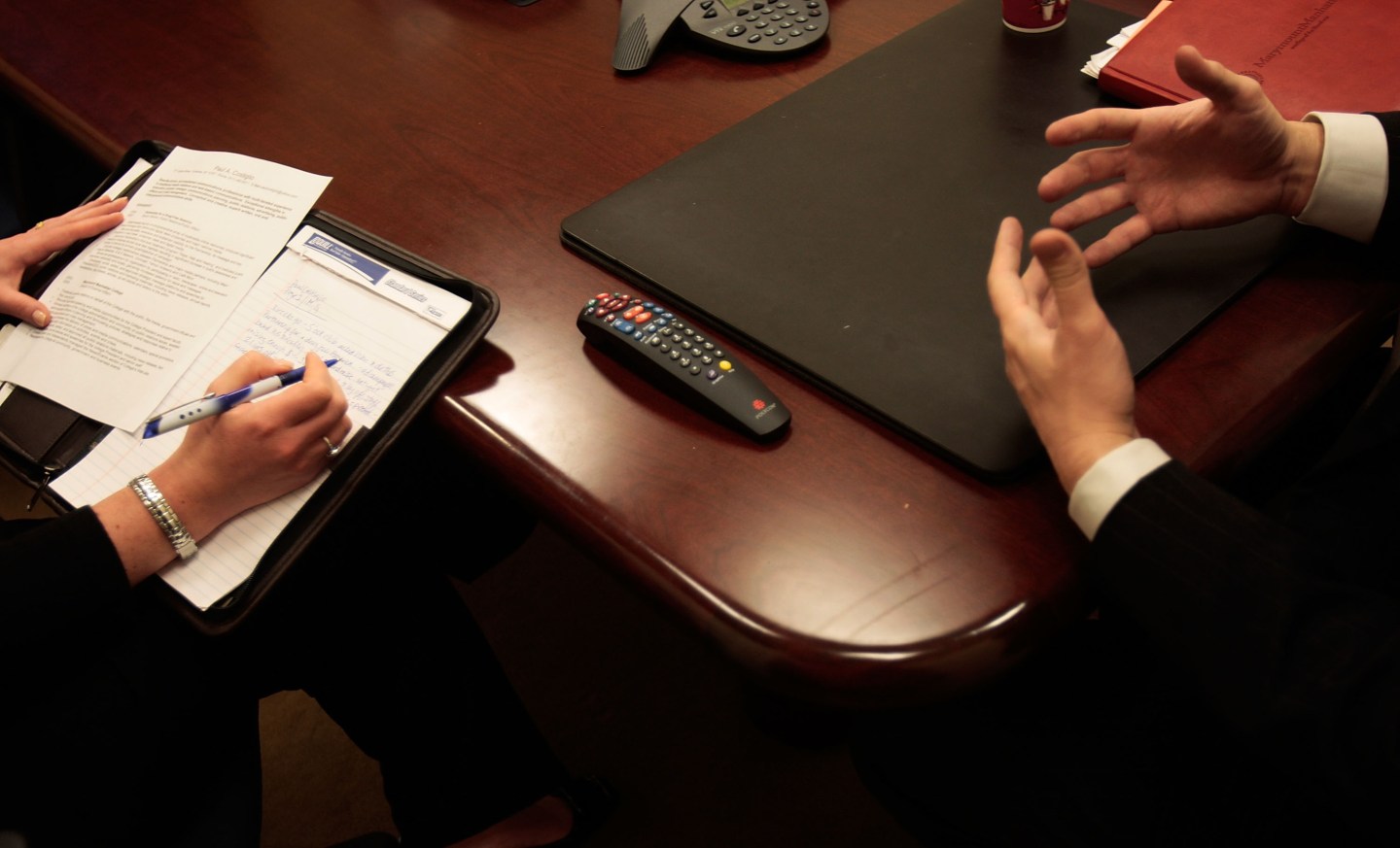 Unemployed Marketing Professional Searches For A Job