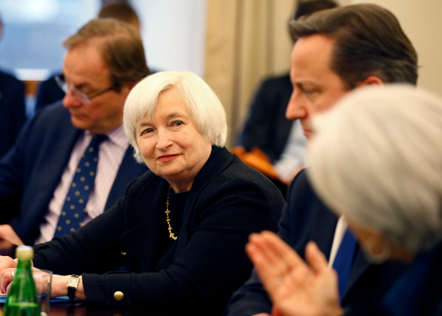 Christine Lagarde, David Cameron, Janet Yellen