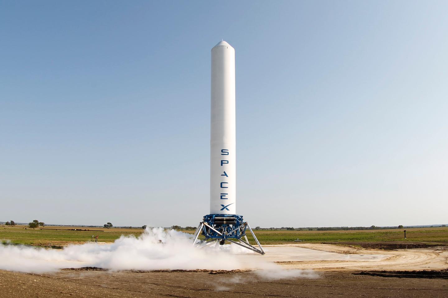 SpaceX Grasshopper reusable rocket program