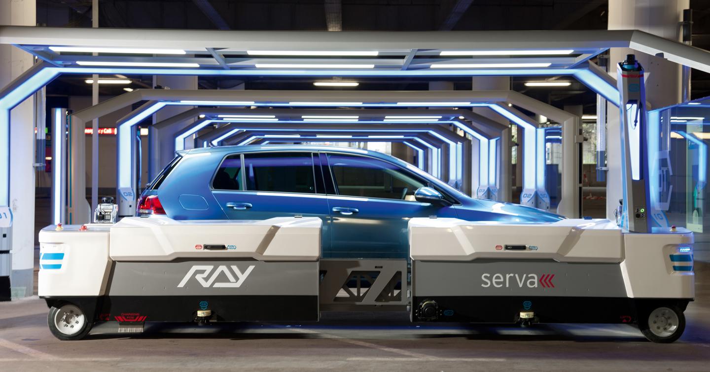 This German-made robot will park your car