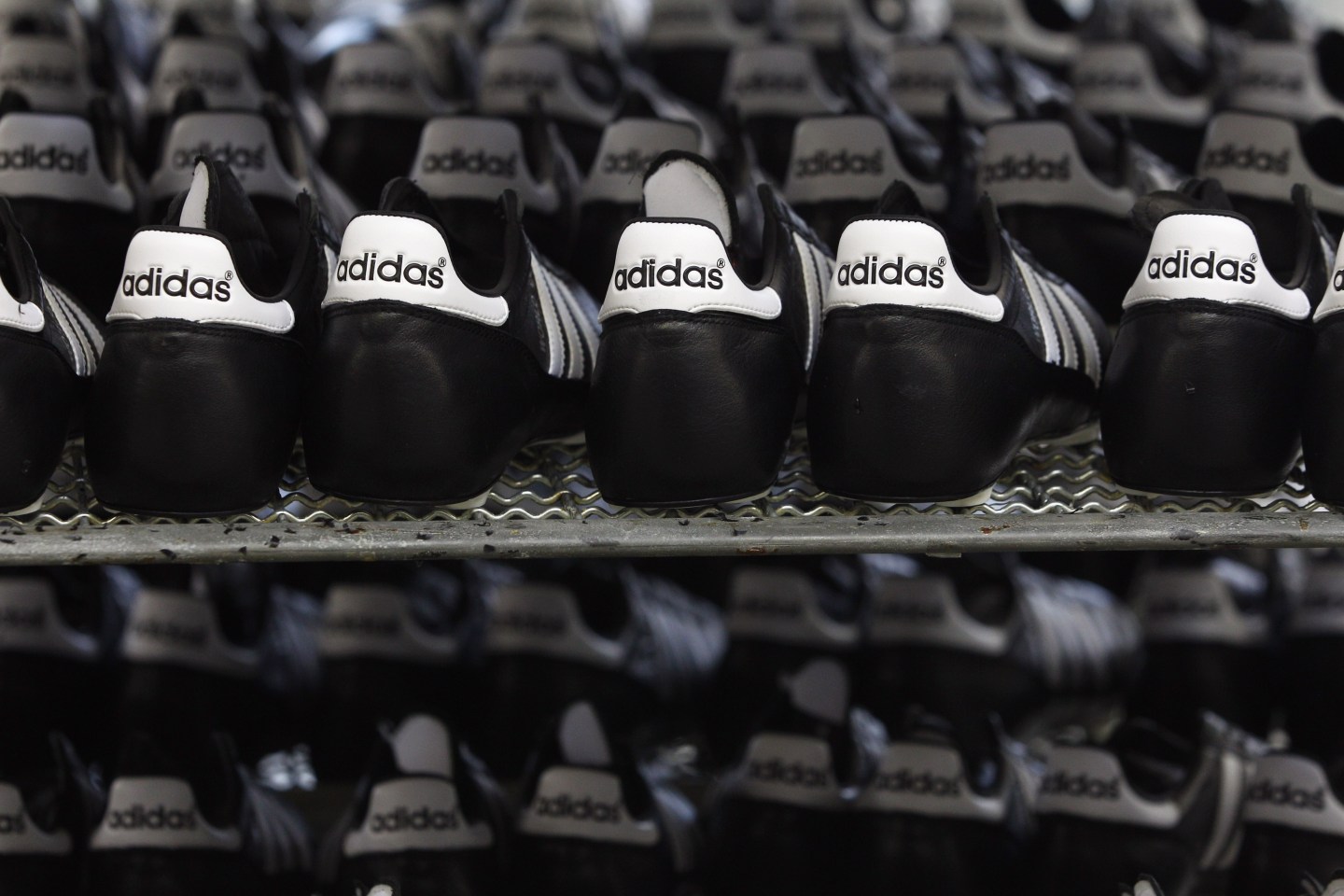 adidas Shoe Production Ahead Of Results