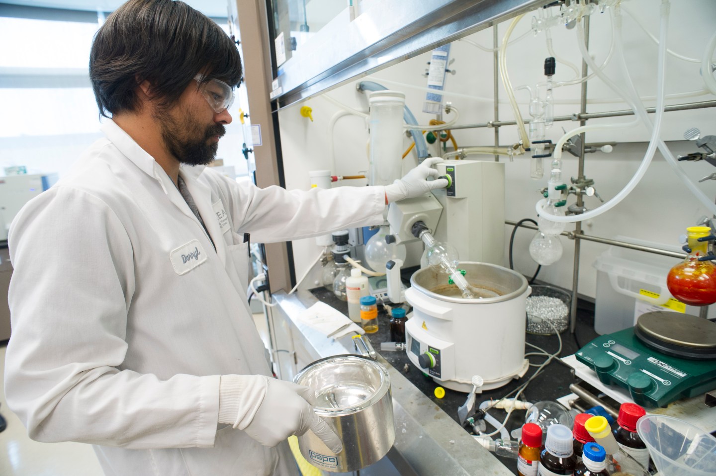 Inside of a Gilead Sciences Lab