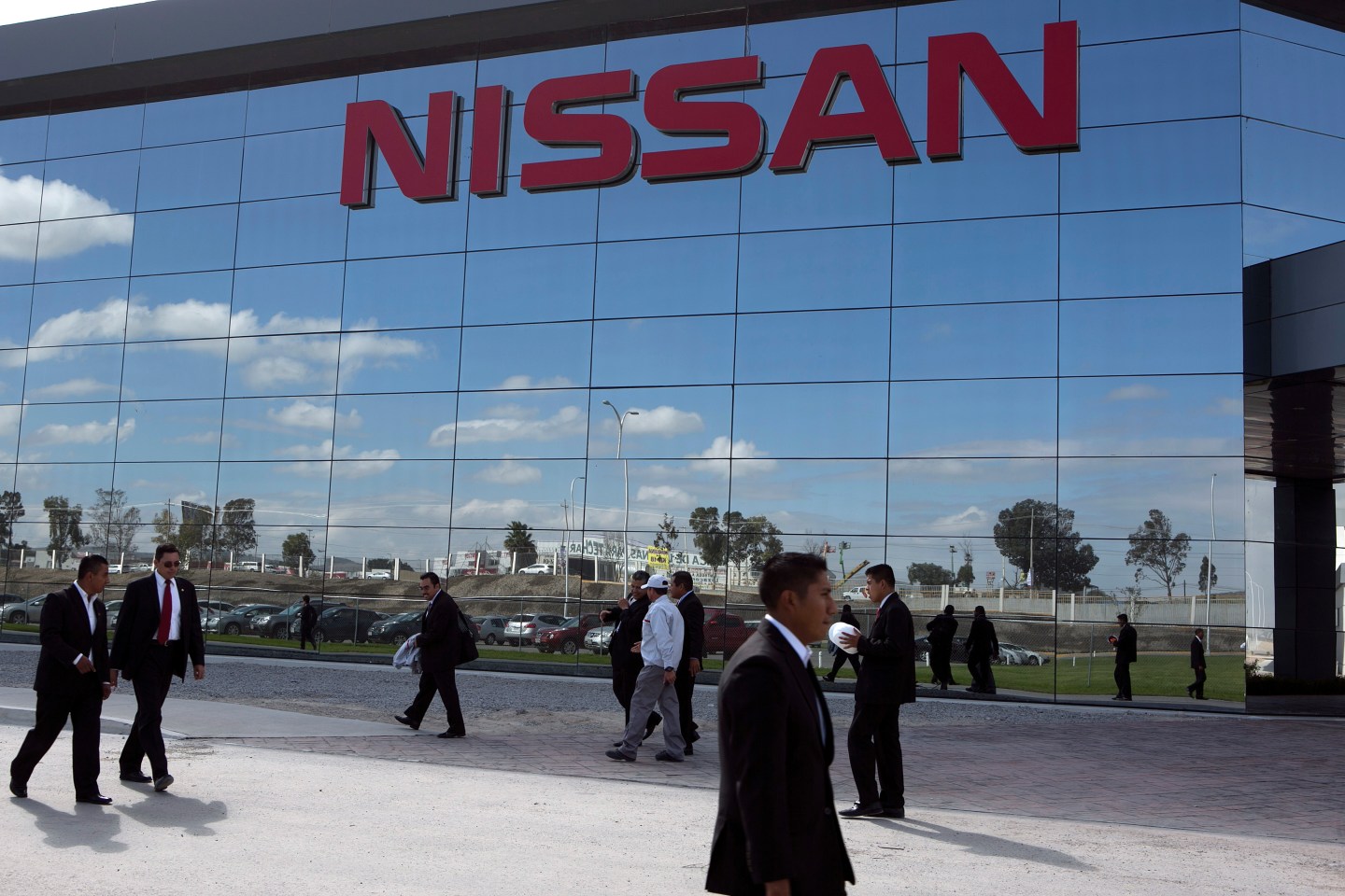 Nissan CEO Carlos Ghosn Attends Opening Of New $2 Billion Factory