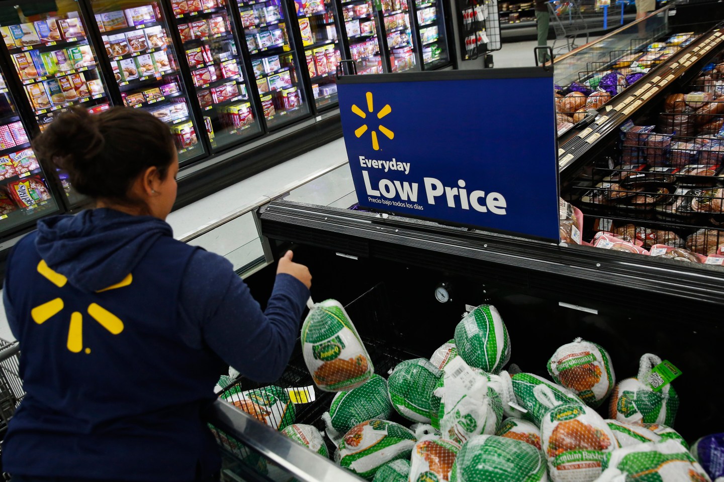 Operations Inside A Wal-Mart Stores Inc. Location Ahead Of Black Friday