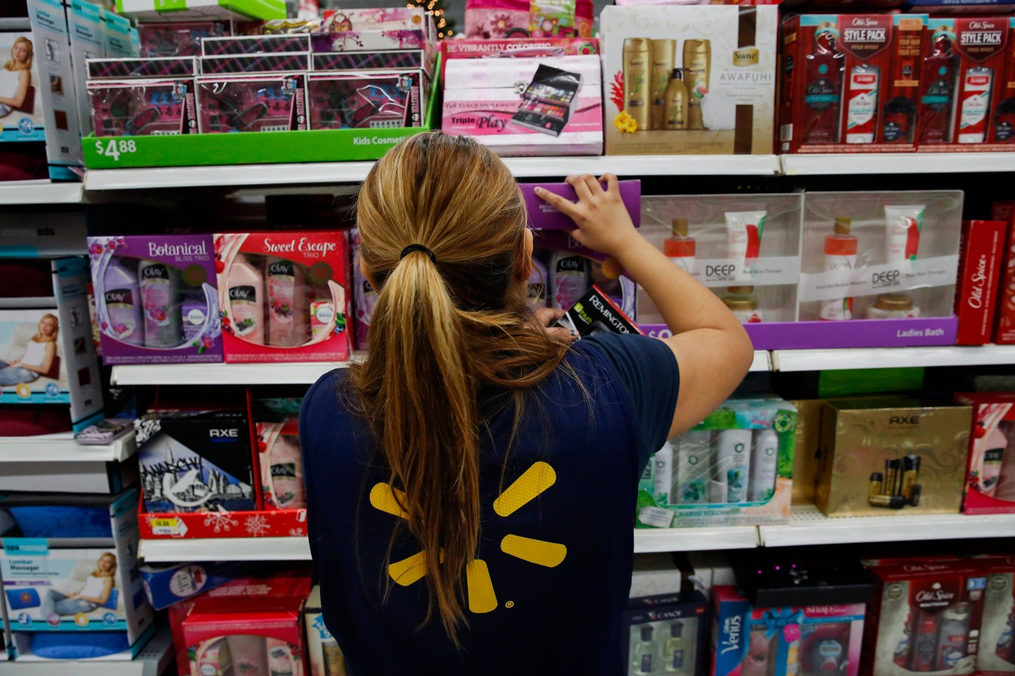 Operations Inside A Wal-Mart Stores Inc. Location Ahead Of Black Friday