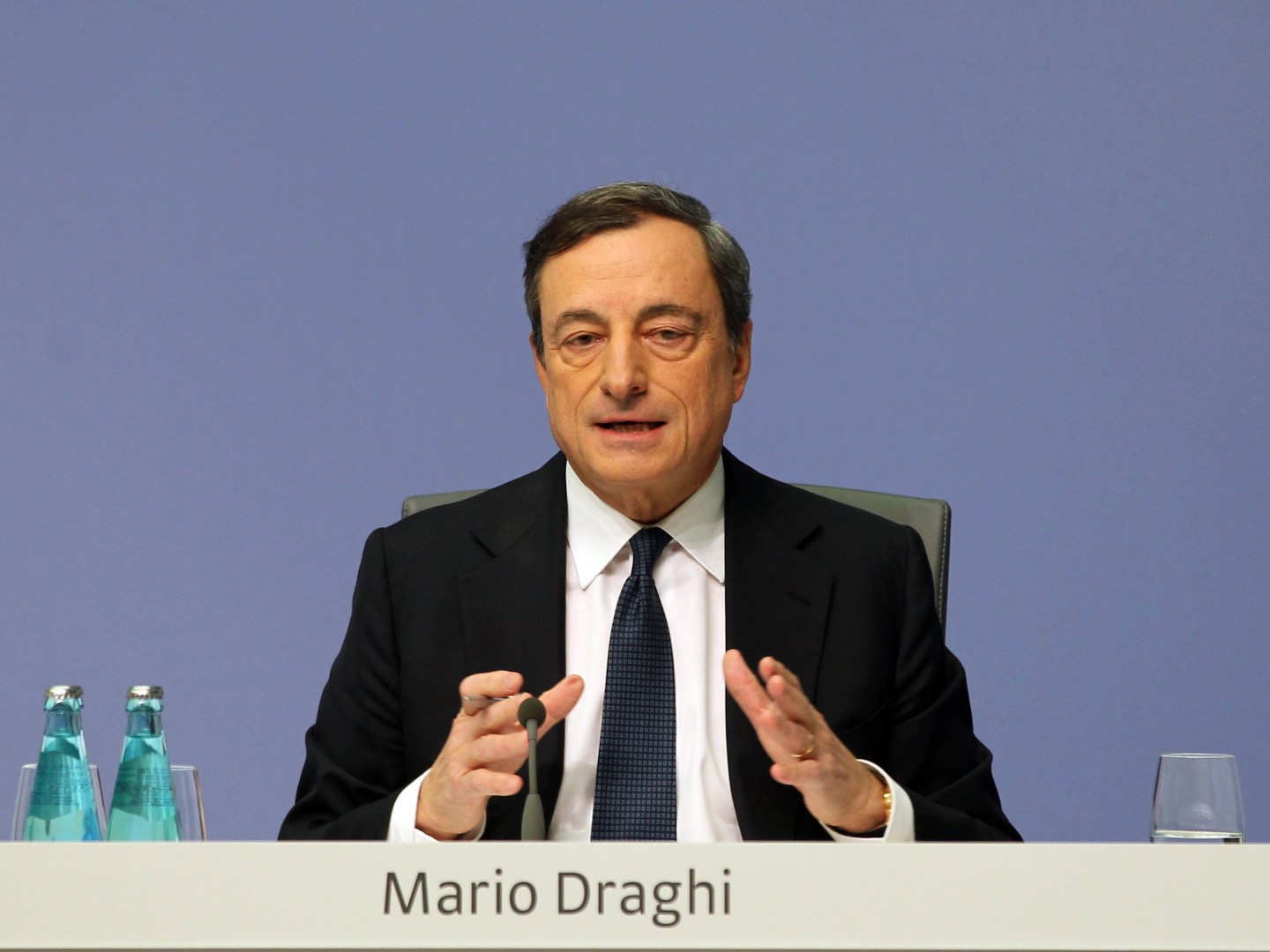ECB President Draghi press conference