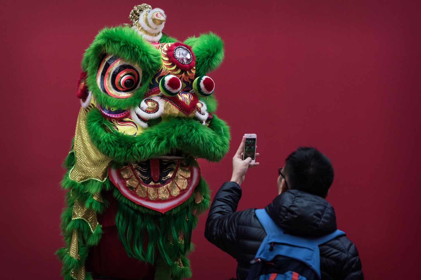 HONG KONG-CHINA-LUNAR-DRAGON