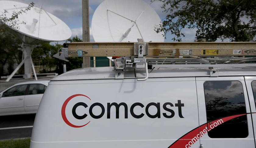 Comcast truck 2014