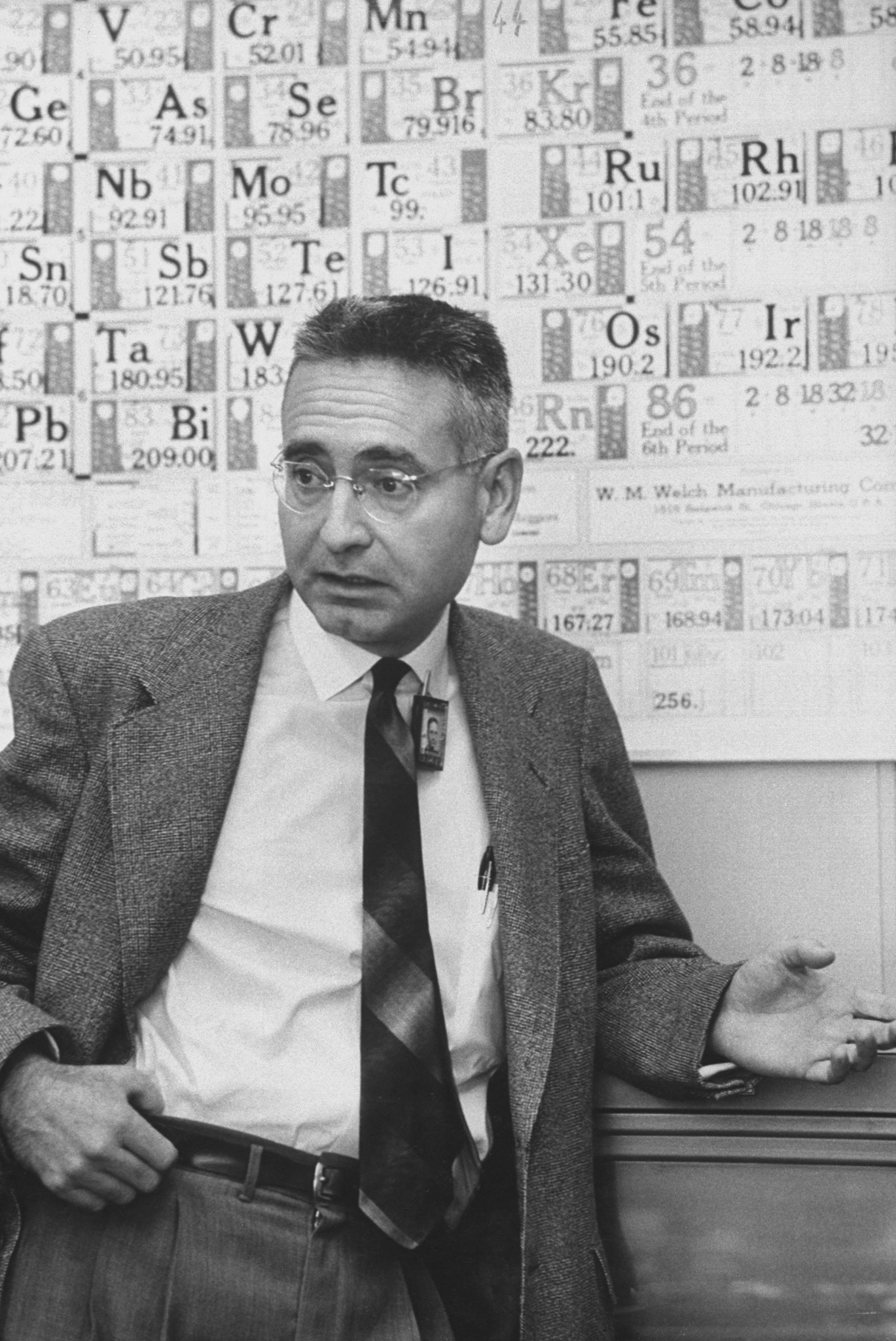 Alvin Weinberg in 1957