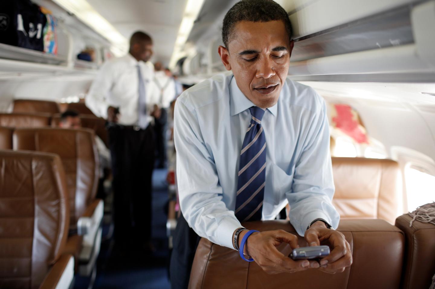 Senators Barack Obama and Hillary Rodham Clinton Campaign