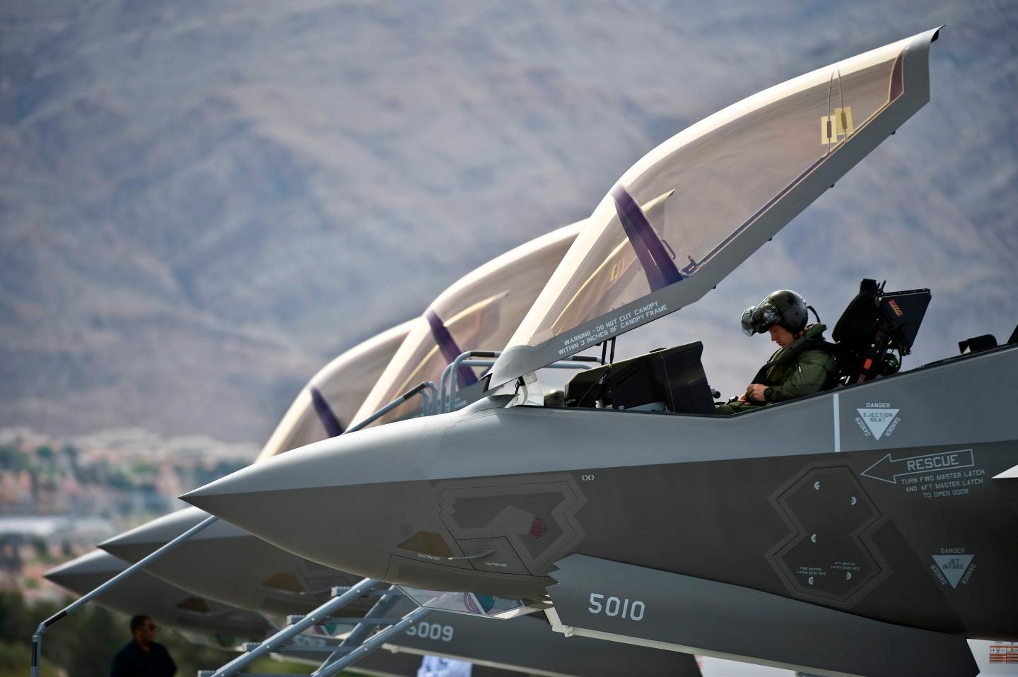 F-35 Departs for First Training Mission