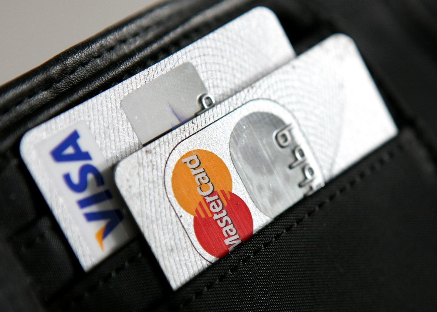 Kreditkarten von Visa und Mastercard