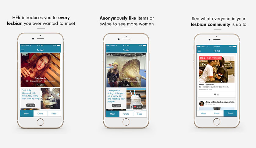 A dating app for lesbians, by a lesbian
