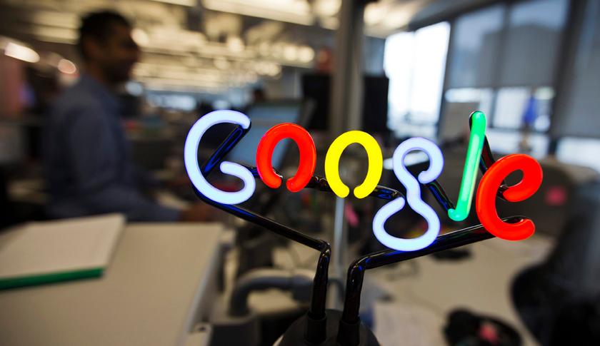 neon google sign