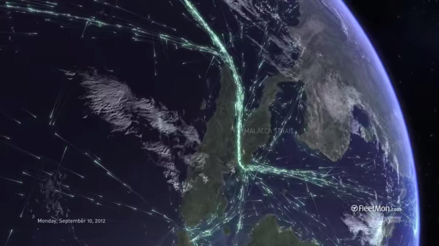 This is the most beautiful visualization of global trade you’ll ever see