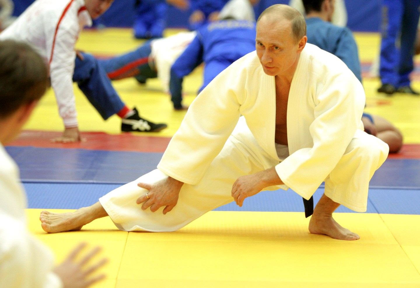 Russia's Prime Minister Vladimir Putin t