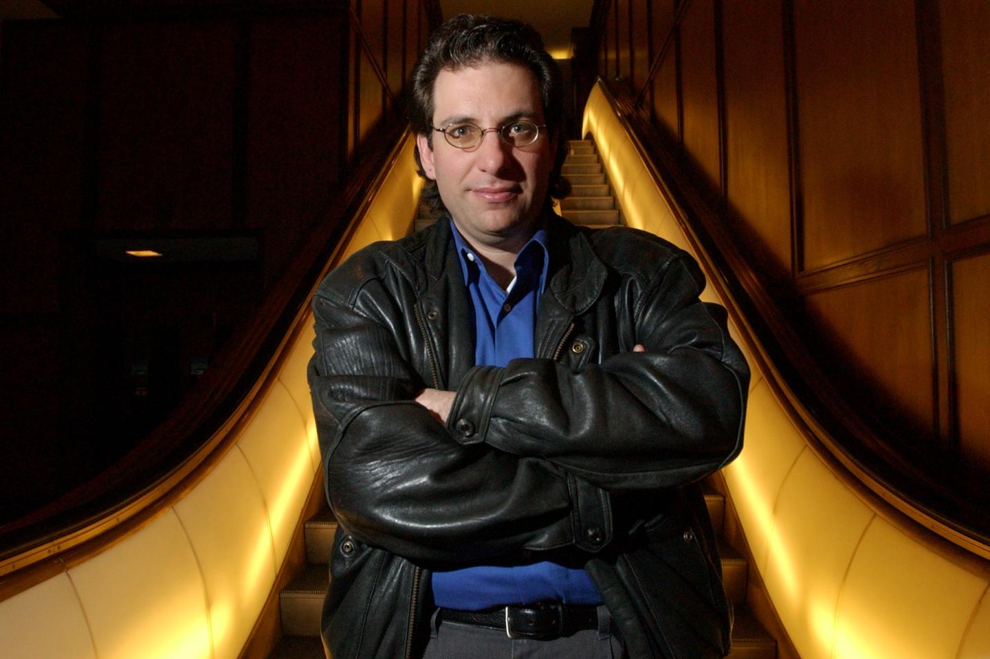 Kevin Mitnick, the worlds most notorious hacker poses for a portrait at the Brown Palace. Mitnick once worked in Denver under the alias ID Eric Weiss at the Law firm of Holme, Roberts and Owen. (Craig F. Walker / The Denver Post)