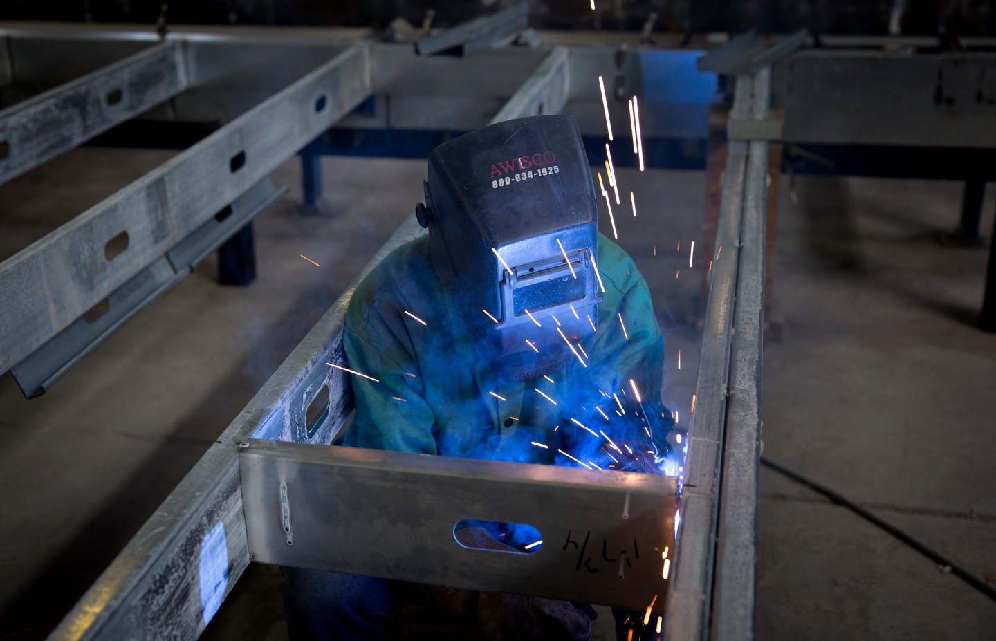 Production Line At Capsys Corp. Building Modular Housing Units