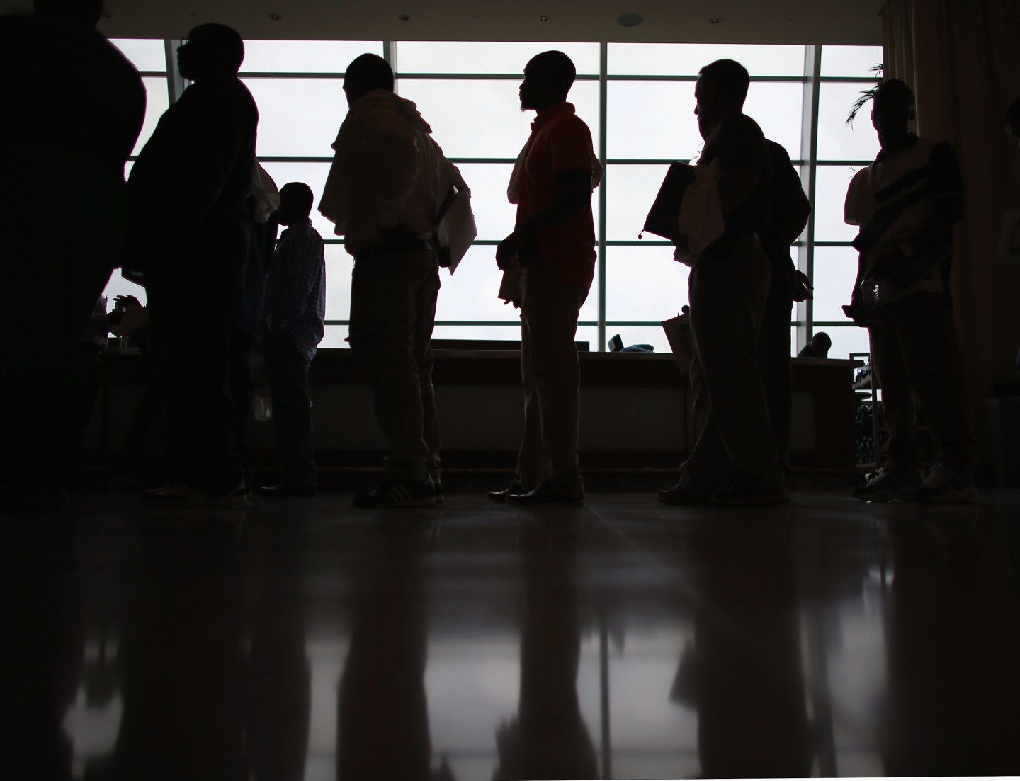 Job Fair Held At Sun Life Stadium In Miami