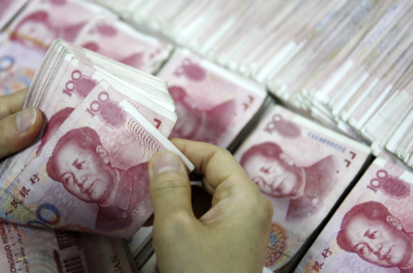 CHINA-ECONOMY-FOREX