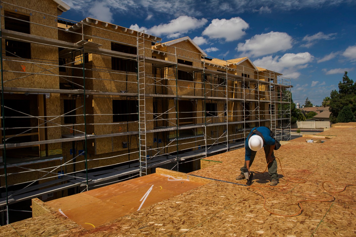 Construction At A PulteGroup Inc. Housing Development Ahead of Earnings Figures