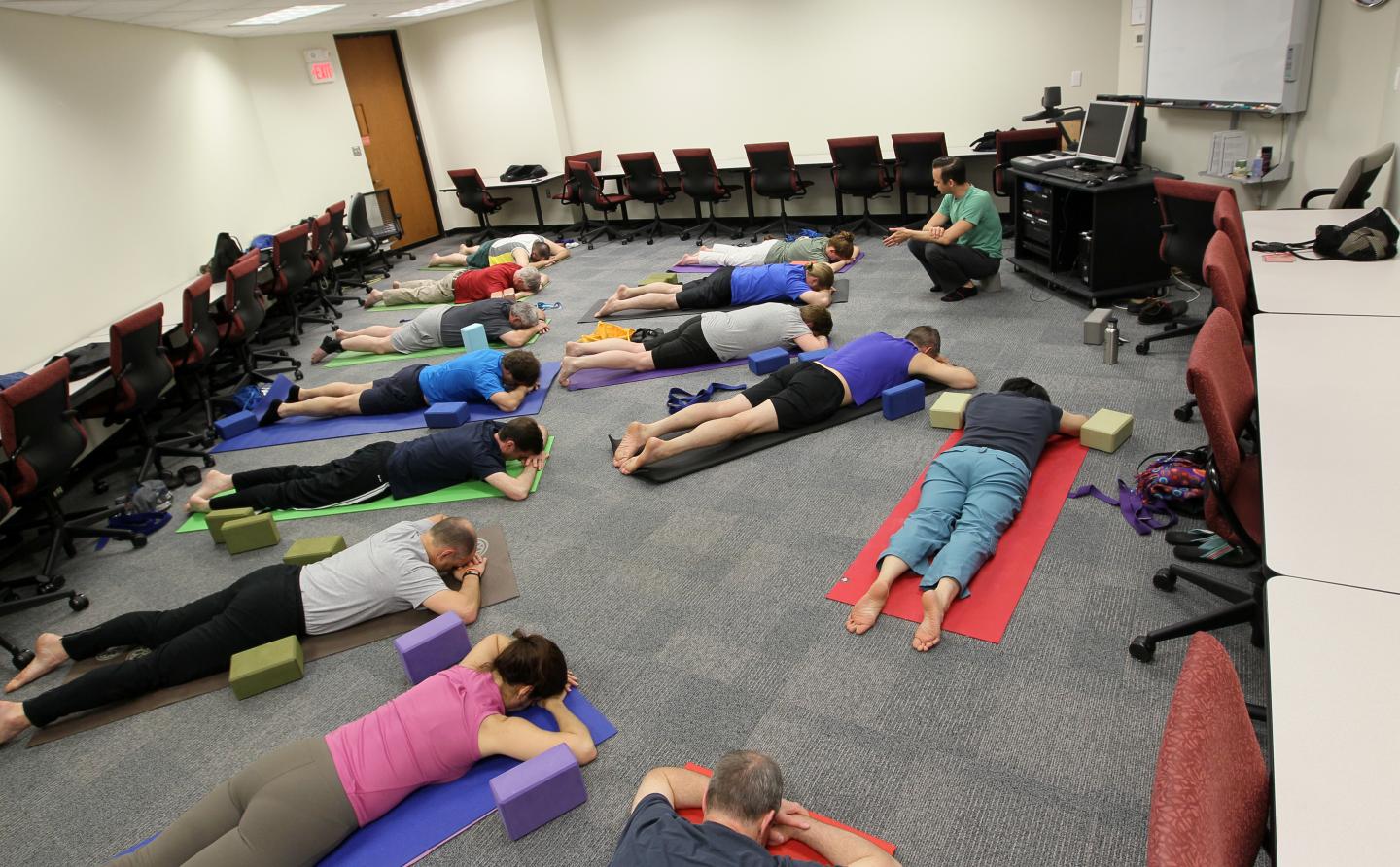 Noon Yoga And Other Health Benefits At Draper Laboratory