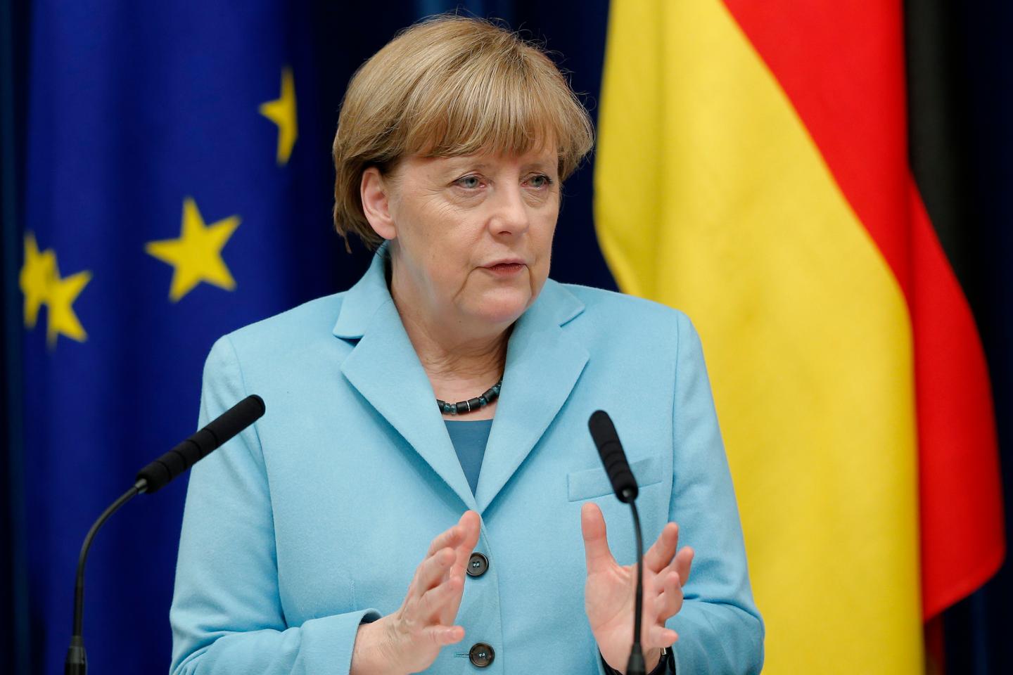 Germany Chancellor Angela Merkel Visits Japan