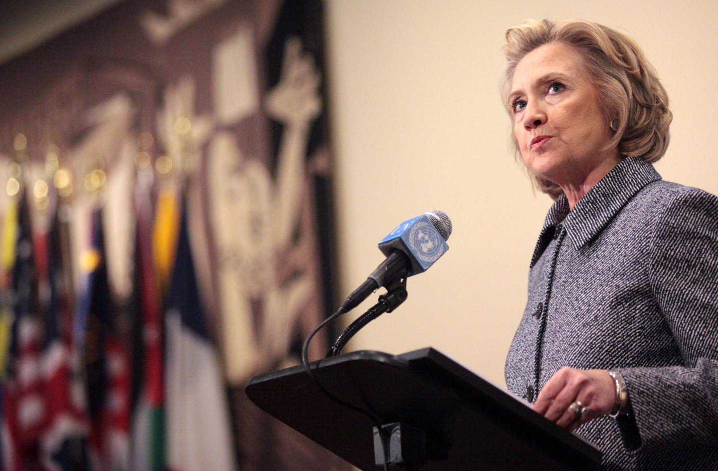 Hillary Clinton Holds Press Conference Over Email Controversy