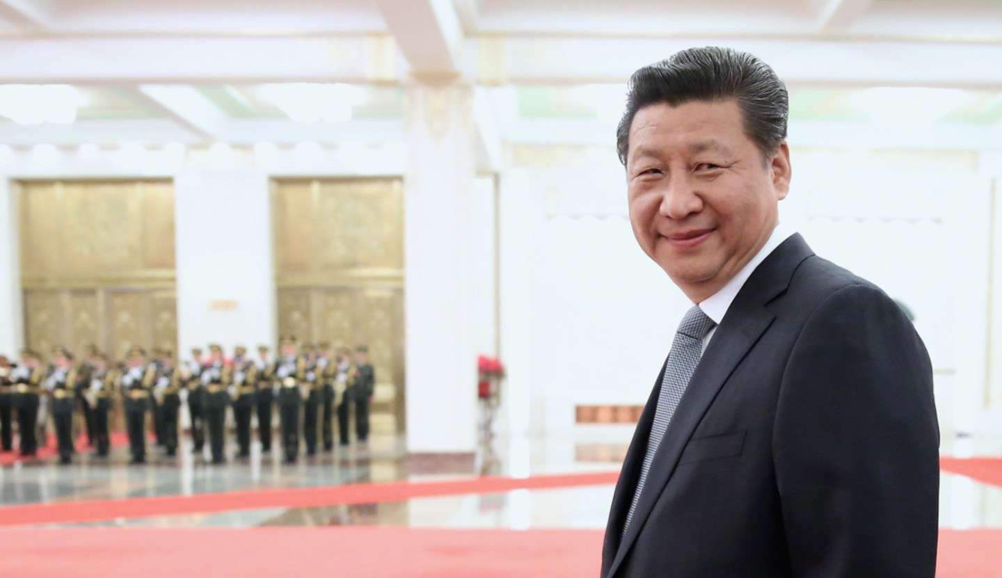 Presidnet Xi Jinping Meets Visiting Armenian President Serzh Sargsyan