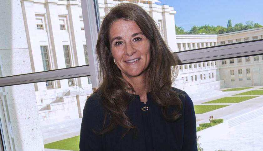 Melinda Gates during a visit to AGRA and Farm Concern commercial farm in Mbuguni, Tanzania on September 26,2012.