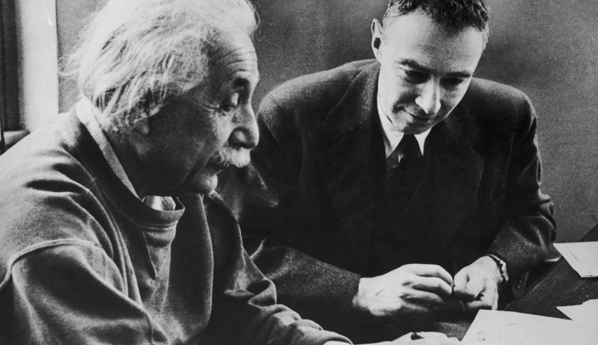 Einstein And Oppenheimer