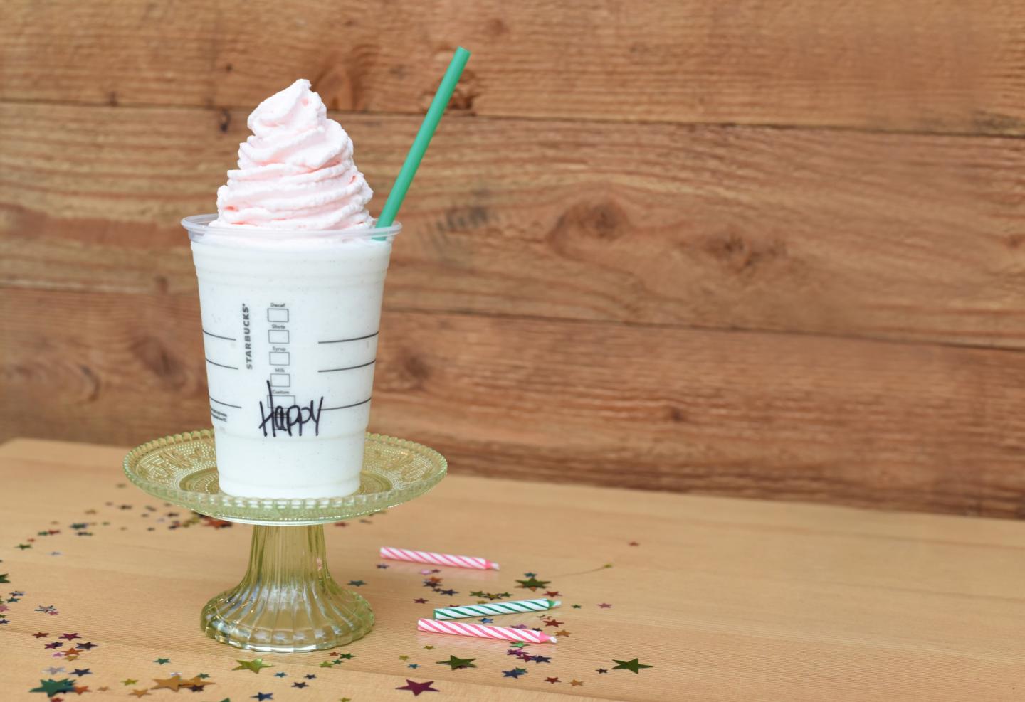 Starbucks is celebrating the Frappuccino’s birthday with the perfect new drink