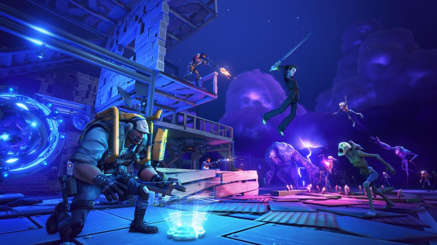 The game Fortnite by Epic Games.