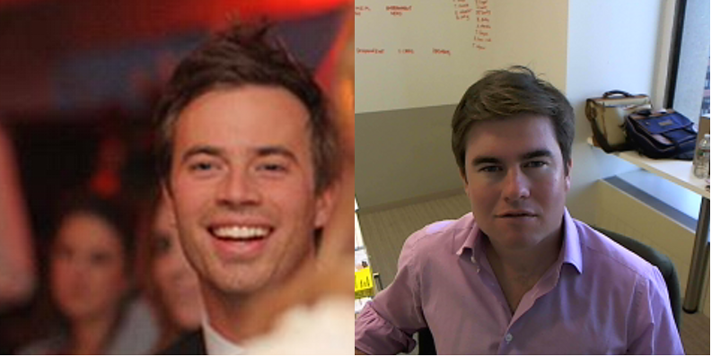 Andy Hunt (left) and Jeremiah Daly