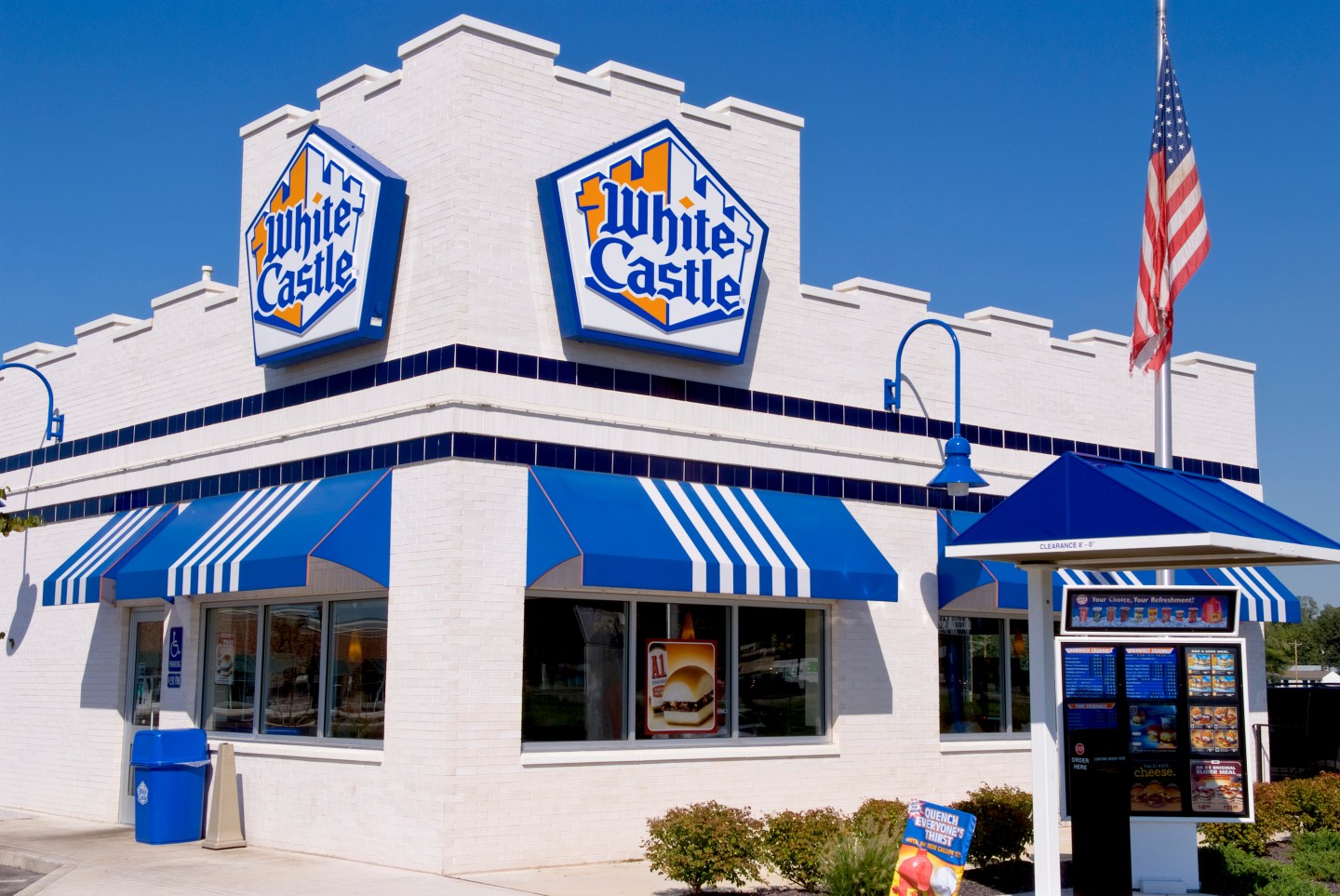 White Castle Hamburger Restaurant, Columbus, Ohio.