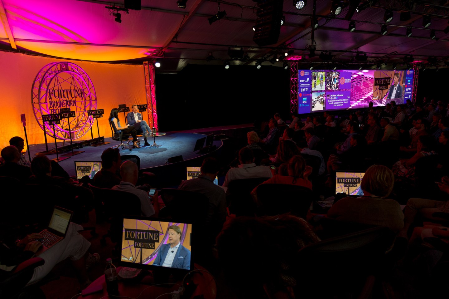 Ericsson CEO Hans Vestberg Michal Lev-Ram Coins2Day Brainstorm Tech 2014