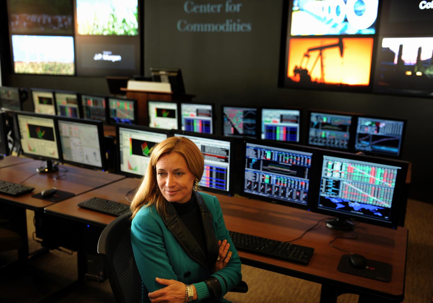 CU Denver is opening the J.P. Morgan Center for Commodities in downtown Denver, the first of it's kind, Thursday, April 05, 2012. Blythe Masters, head of global commodities at J.P. Morgan, announced their $5.5 million donation to the school. Joe Amon, The