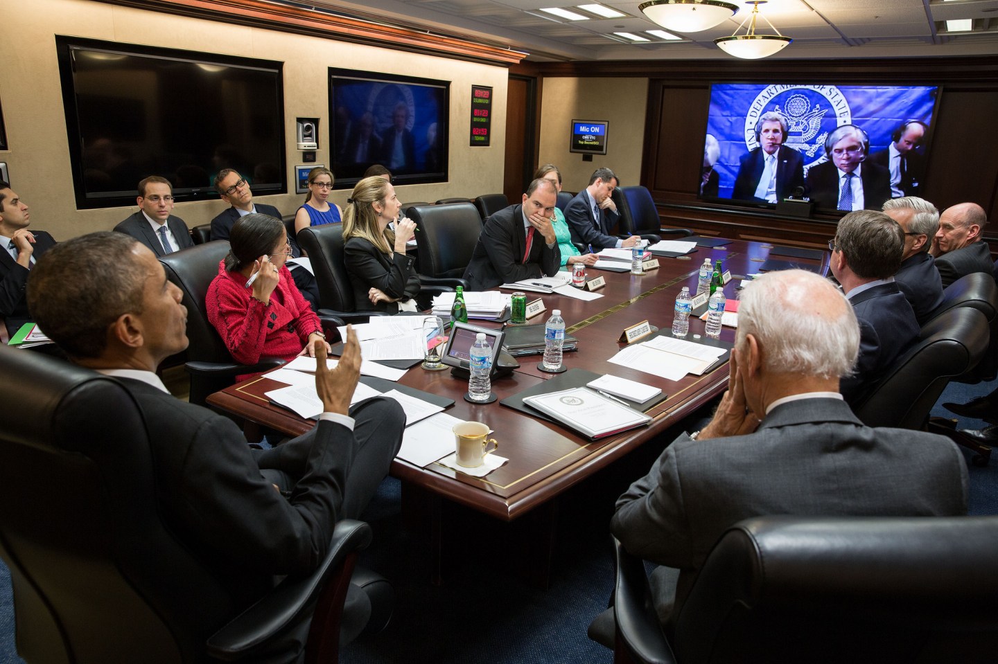 Obama Biden Situation Room 2015