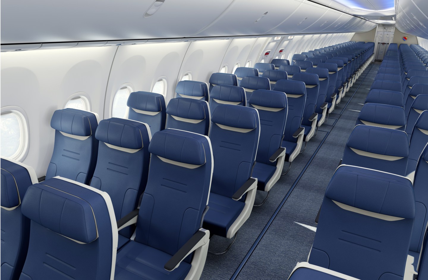 Southwest Airlines’ new aircraft seat