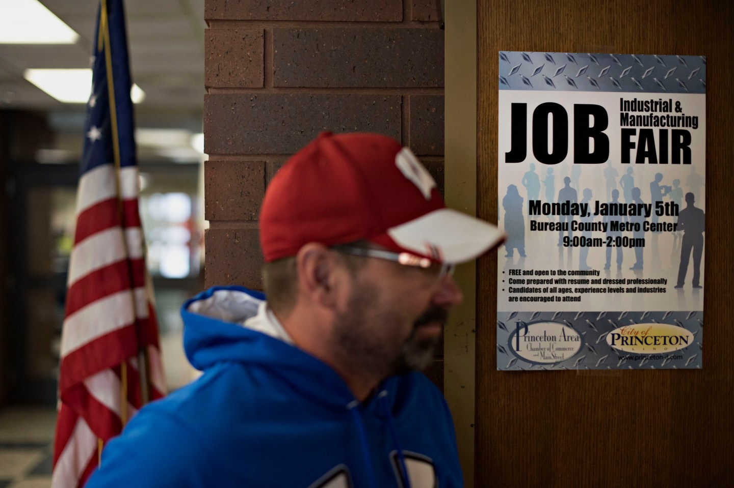 Job Seekers Attend A Princeton Area Chamber of Commerce Career Fair Ahead Of Initial Jobless Claims