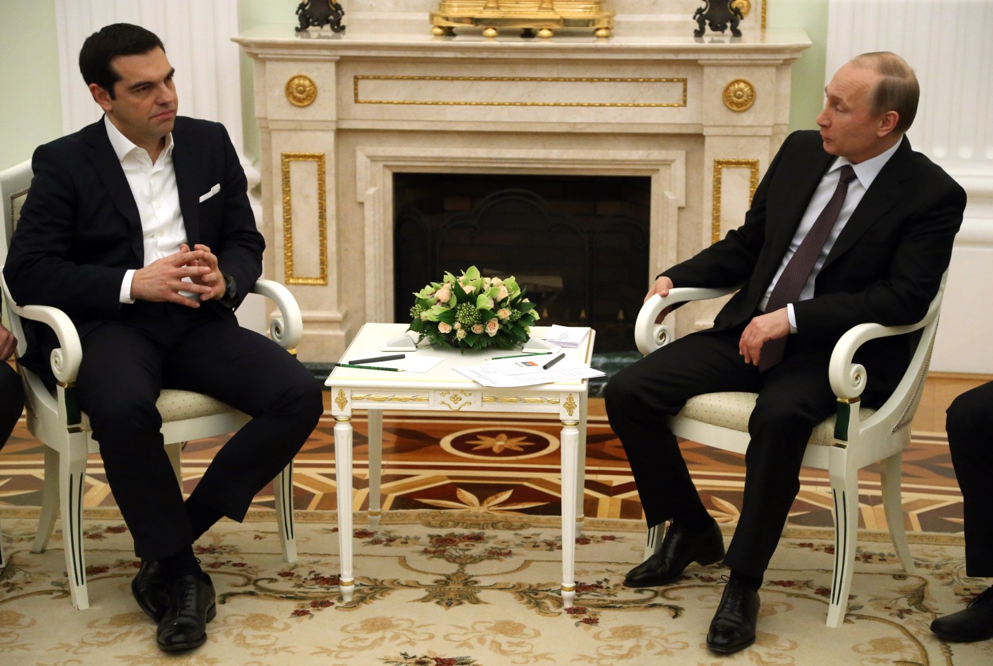 Greek Prime Minister Alexis Tsipras Visits Russia