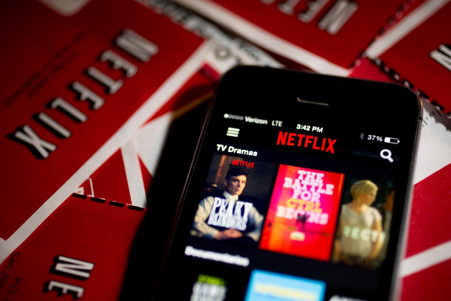 Netflix Inc. Illustrations Ahead Of Earnings Figures