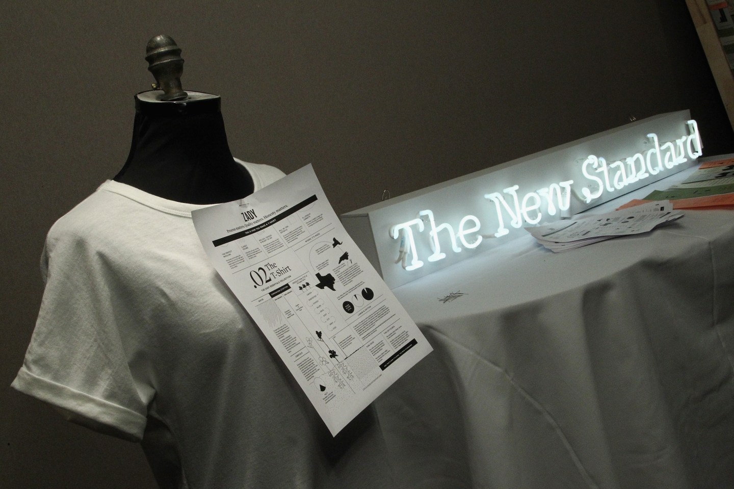 attends An Evening of Slow Living in honor of Fashion Revolution Day hosted by Zady and FIT on April 21, 2015 in New York City.