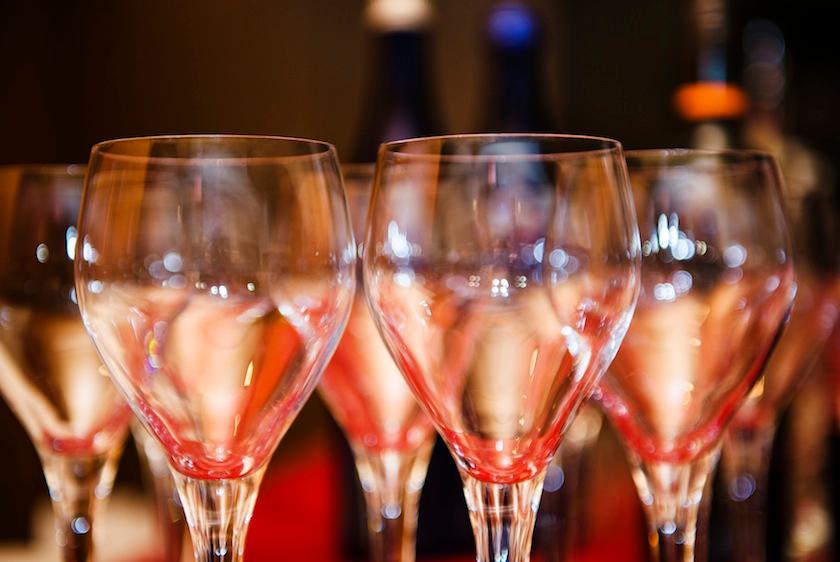 wine glasses