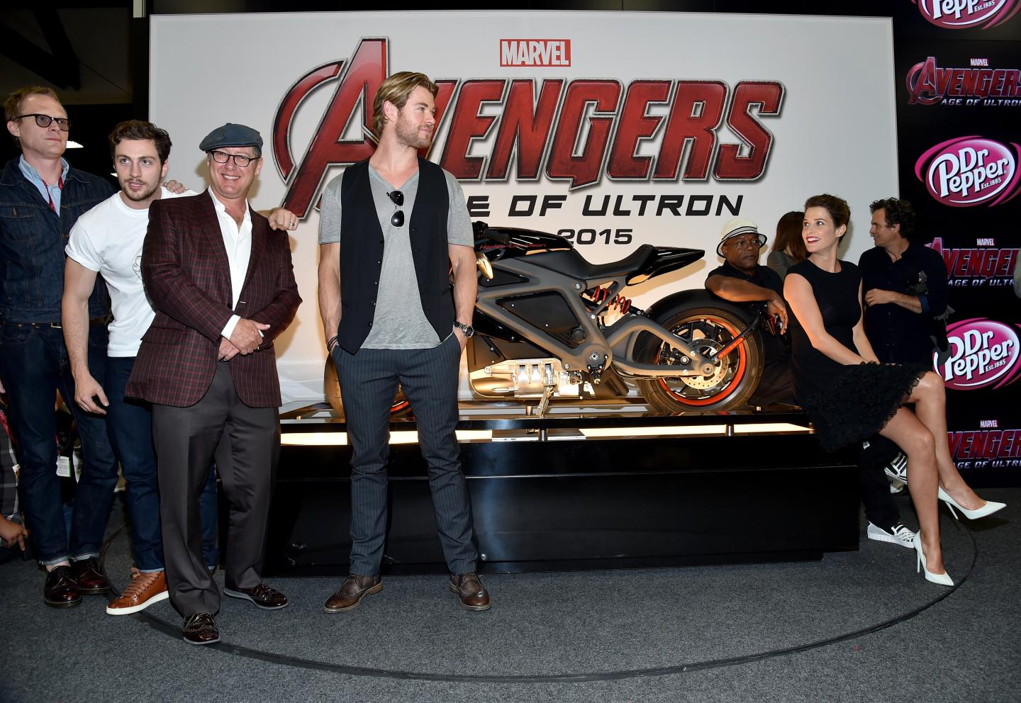 Marvel's "Avengers: Age Of Ultron" Booth Signing During Comic-Con International 2014