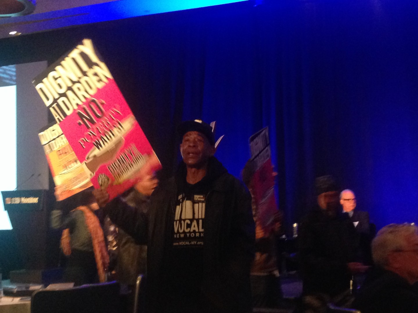 Shareholder activist conference disrupted by actual activists