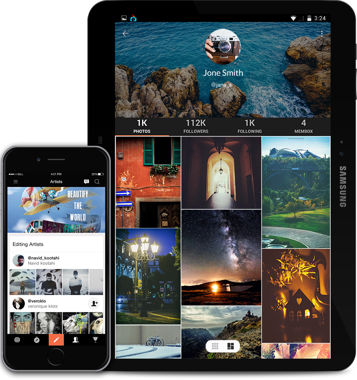 Picsart image editing mobile app