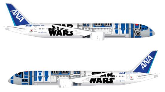 ‘The Force’ is strong with Nippon’s R2-D2-themed plane