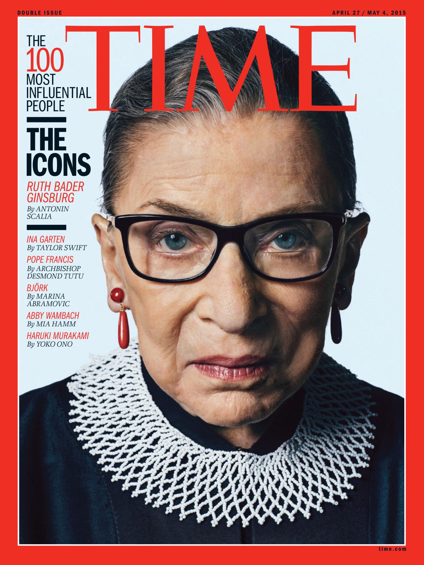 How did women fare on the TIME 100 list of influential people?
