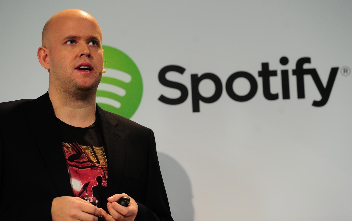 Spotify CEO Daniel Ek 2013
